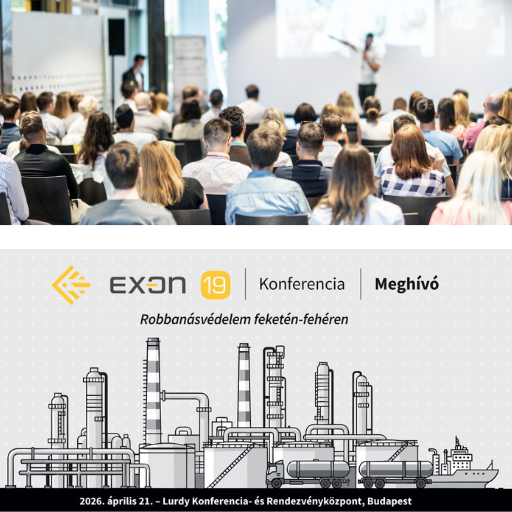 EX-ON 19 Robbanásvédelem feketén-fehéren konferencia